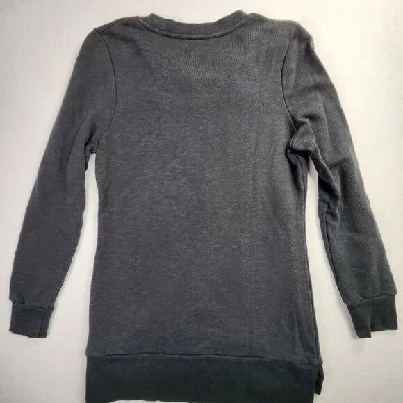 Cincinnati Bengals NFL Tunic Sweatshirt Women S Black Hyper Lace Up Majestic - Picture 5 of 10